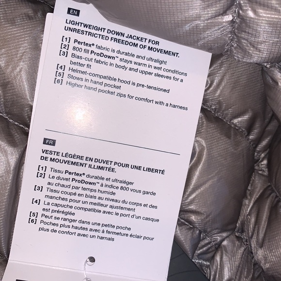 NWT The North Face Summit L3 Down Hoodie Meld Grey XS - Picture 15 of 16